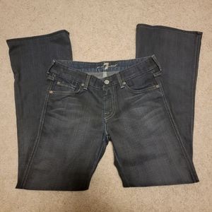 7 for all mankind 28x29.5 A Pocket Flare jeans